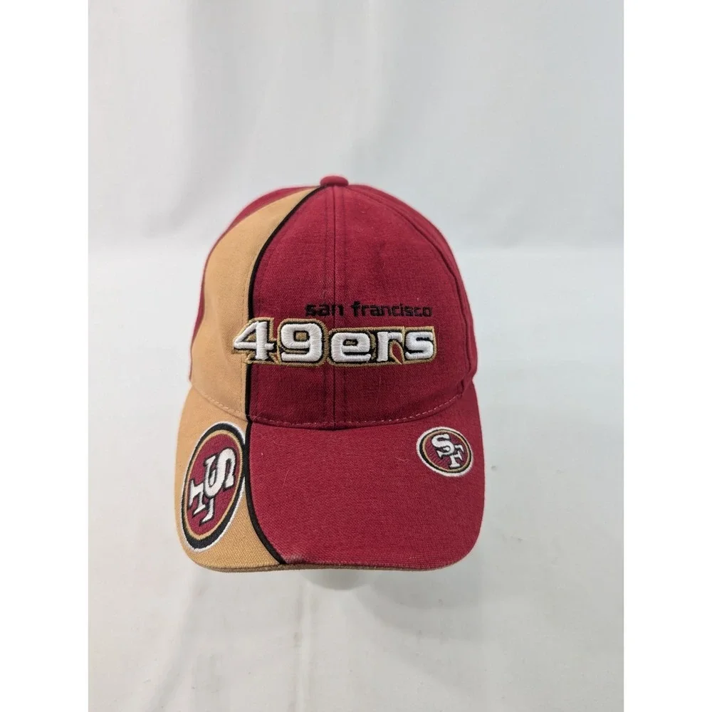 San Francisco‎ 49ers NFL Reebok Adjustable Hat Gold/Red (One Size) Proline